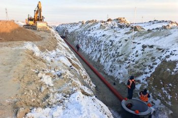 На площадке «Ровное» в Амурской области строят инфраструктуру для новой промзоны