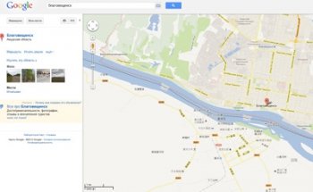 Гугл карта благовещенск амурской области