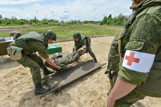 Фото раненых военных