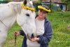 Известный благовещенский ветеринар завела домашнего коня