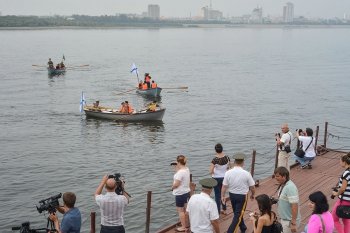 Юные амурчане проплыли по пути Муравьева-Амурского. Фоторепортаж со встречи сплава