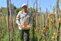 74‑летний Пахомыч сажает в огороде не только помидоры, но и арахис. Фото: Андрей Оглезнев