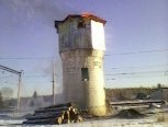 Пожар на водонапорной башне грозит оставить Гонжу  без воды