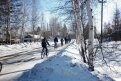 Тындинская молодежь устроила зимнюю велопрогулку по столице БАМа