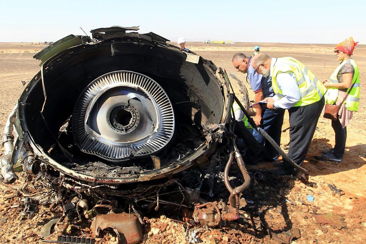Доклад 2015 - a321 crash over the Sinai Peninsula.