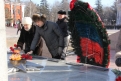 Руководители Приамурья и Благовещенска возложили цветы на площади Победы