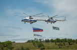 Летчики «Петропавловск-Авиа» устроили в амурском небе вертолётное шоу. Фоторепортаж