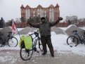 Вокруг света на велосипеде: грузинский путешественник добрался до Благовещенска