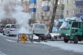 Порыв на теплотрассе оставил без тепла девять многоквартирных домов в Белогорске