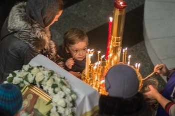 Благовещенск встретил Рождество. Фоторепортаж из главного храма Приамурья