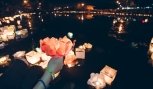Лотосы на воде: в Благовещенске прошел фестиваль фонариков (фото)