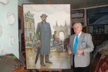 Известный амурский художник Владислав Афанасьев празднует 80-летие