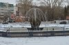 Три белогорских фонтана на зиму превратили в тюльпан, пирамиду и конус