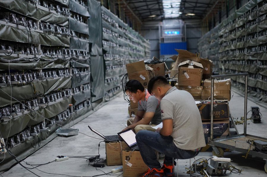 chinese cryptocurrency miners