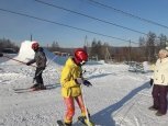 Школьники Тынды первыми опробовали горнолыжную трассу «Усть-Коралл»