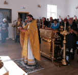 В Прогрессе открылся храм в честь Рождества Христова