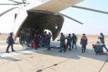 Группа спасателей из Хабаровска помогает тушить пожары и палы в Приамурье