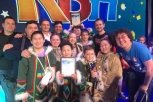 Команда «Мистер Ха!» из Усть-Нюкжи взяла бронзу в финале Юниор-лиги КВН в Москве