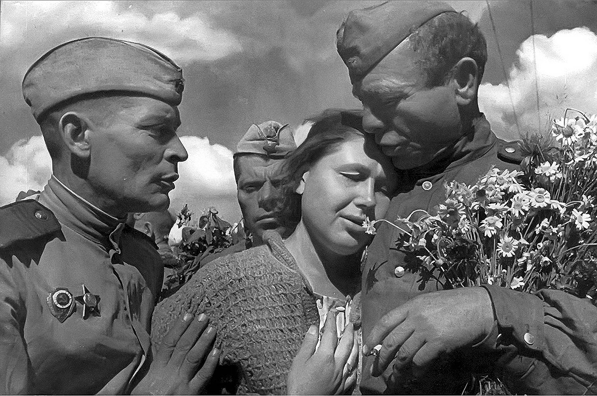 Фотографии советских солдат времен ВОВ
