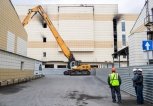 В Кемерове начали сносить торговый центр «Зимняя вишня»