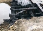 Сгоревший мост затруднил движение в Магдагачинском районе