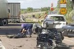 Байкер погиб на федеральной трассе в Серышевском районе