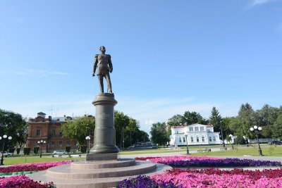 Первый Муравьев-Амурский был из глины: самый знаменитый памятник Амурской области отмечает 25-летие