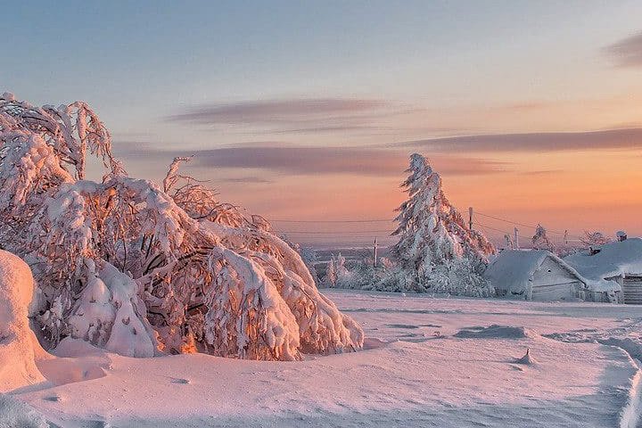 Зима в России. Фото: @fabulousplanet
