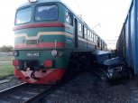 Джип перегородил дорогу поезду в Магдагачинском районе