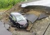 На месте обрушения участка федеральной трассы «Амур» восстановили движение легкового транспорта