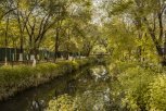 В Благовещенске контролируют уровень воды в городской реке Бурхановке