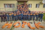 Работавшие в затопленных районах спасатели креативно попрощались с Норском