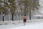 Аварии, моржи и снеговики: как амурчане встречают первый снег (фото)