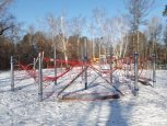 Веревочный комплекс для особенных детей заработал в Первомайском парке