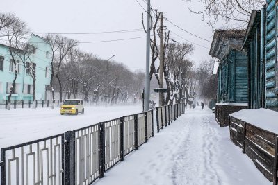 Благовещенский снегопад побил рекорд дня за последние 50 лет