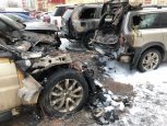 В Тынде сгорело сразу 20 автомобилей