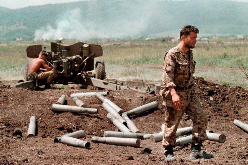 Военный фотокорреспондент Александр Неменов запечатлел боевые позиции на первой чеченской.
