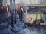 Заблудившегося в зимнем лесу амурчанина спасли в Зейском районе
