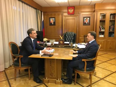 Амурский губернатор встретился с вице-премьером Алексеем Гордеевым