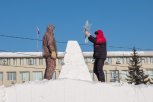 Снежный городок в Благовещенске начнут демонтировать раньше