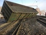 Вагоны с углем сошли с рельсов в Архаринском районе