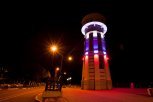 Здания Благовещенска засветились триколором в честь Дня России
