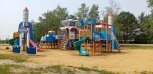 В Циолковском дети ломают еще не открывшуюся игровую площадку