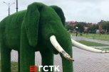 Вандалы повредили фигуры на самой большой детской площадке в Благовещенске