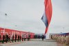 «Это будет новый символ Благовещенска»: флаг России подняли на самую высокую мачту Дальнего Востока