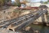 Строительству нового  моста в Верхнеблаговещенском мешает большая вода