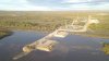На строительстве моста через Зею установили модульные общежития и запустили подстанции