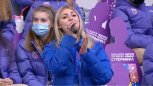 Амурская школьница спела Владимиру Путину о России (видео)