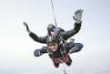 Олег Кожемяко в этом году впервые прыгнул с парашютом.