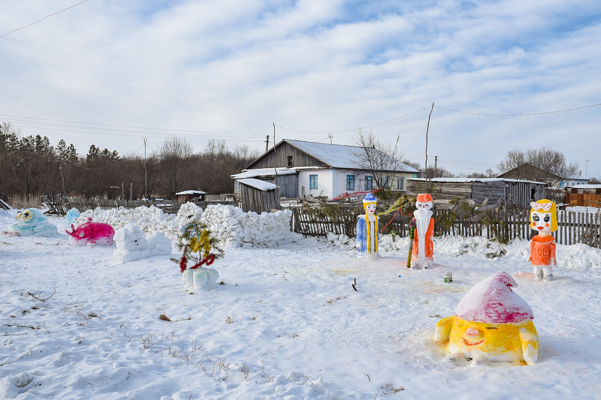 Снежные постройки в детском саду своими руками